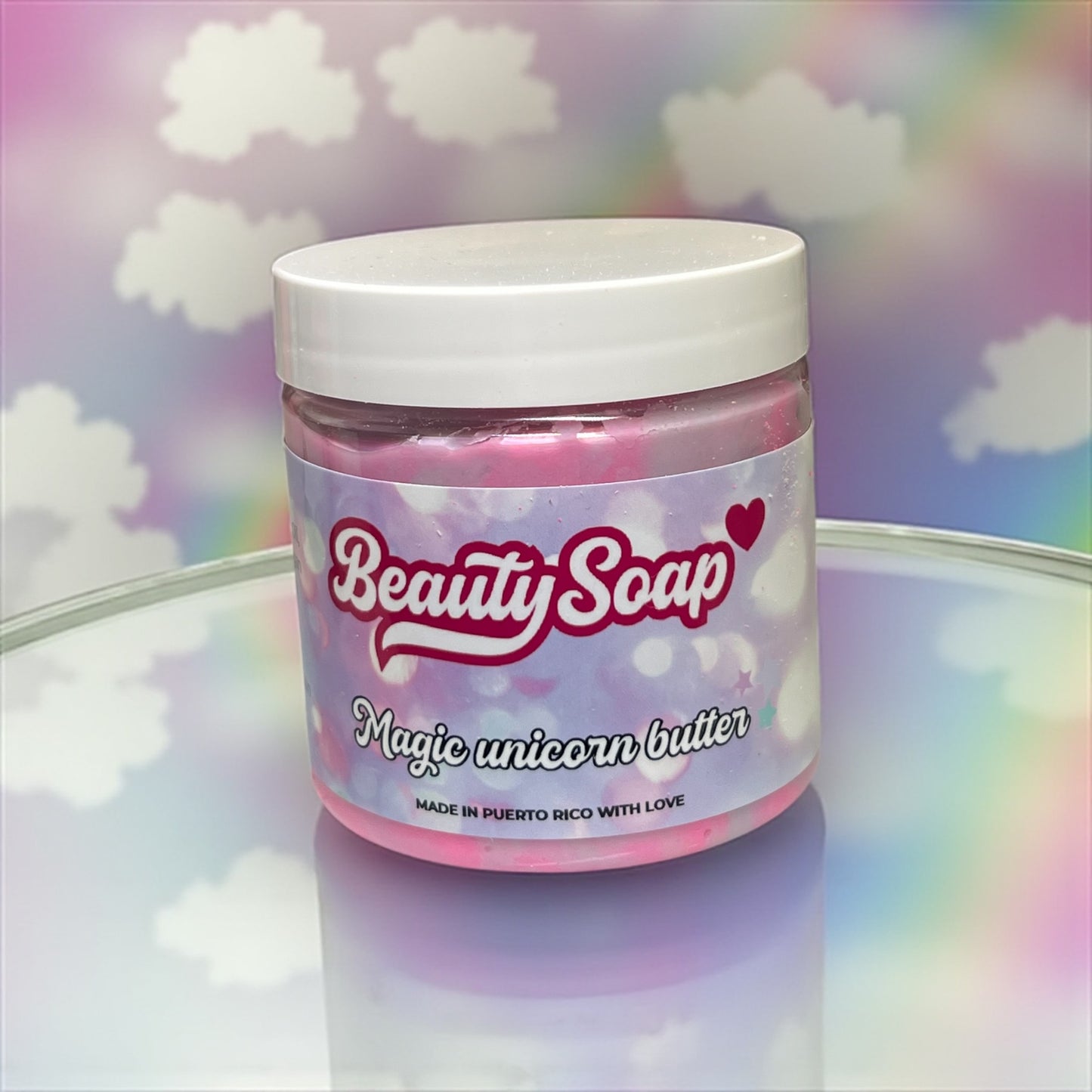 Magic unicorn butter cream