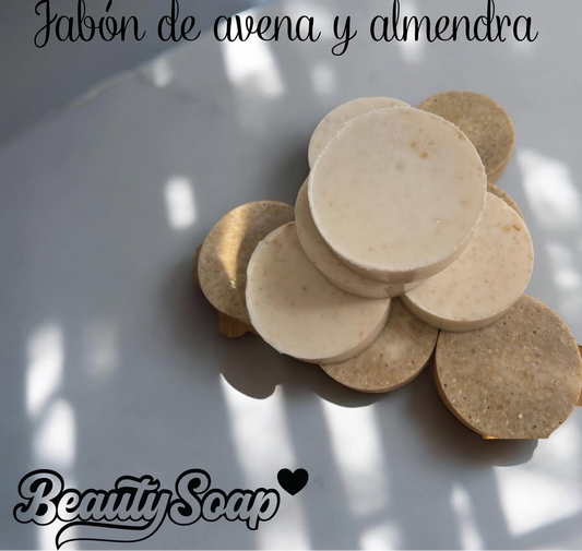 Jabón de avena y almendra