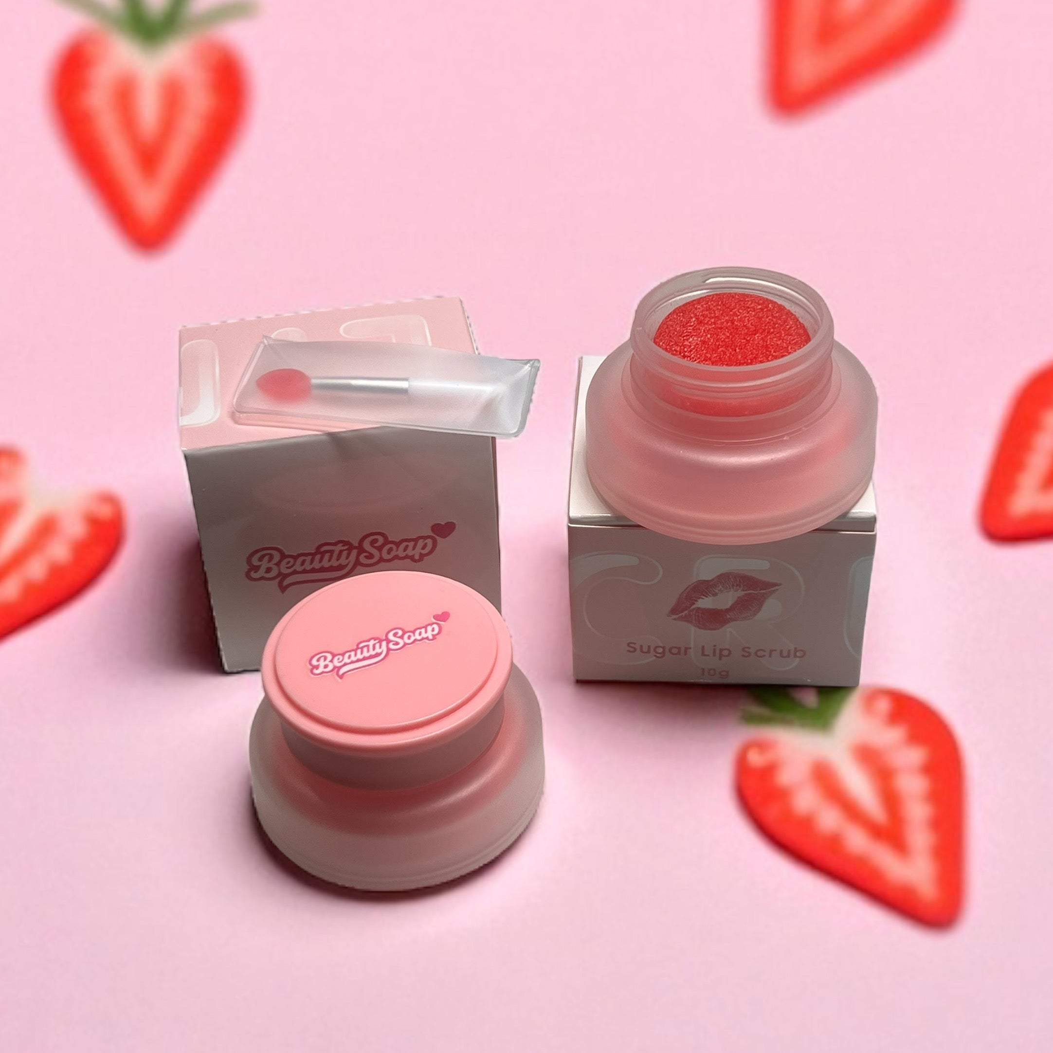 Lip sugar scrub
