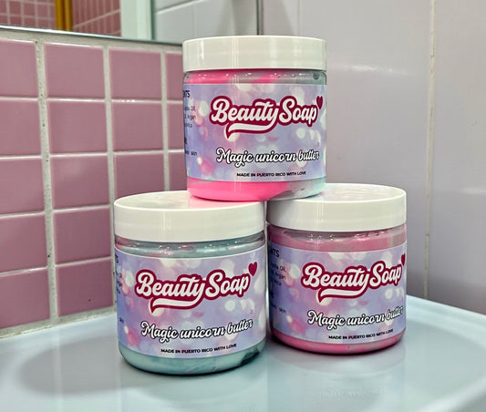 Magic unicorn butter cream